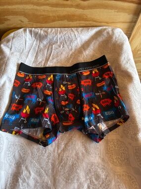 NWOT Unsimply Stitched BBQ Trunk Underwear Size Small